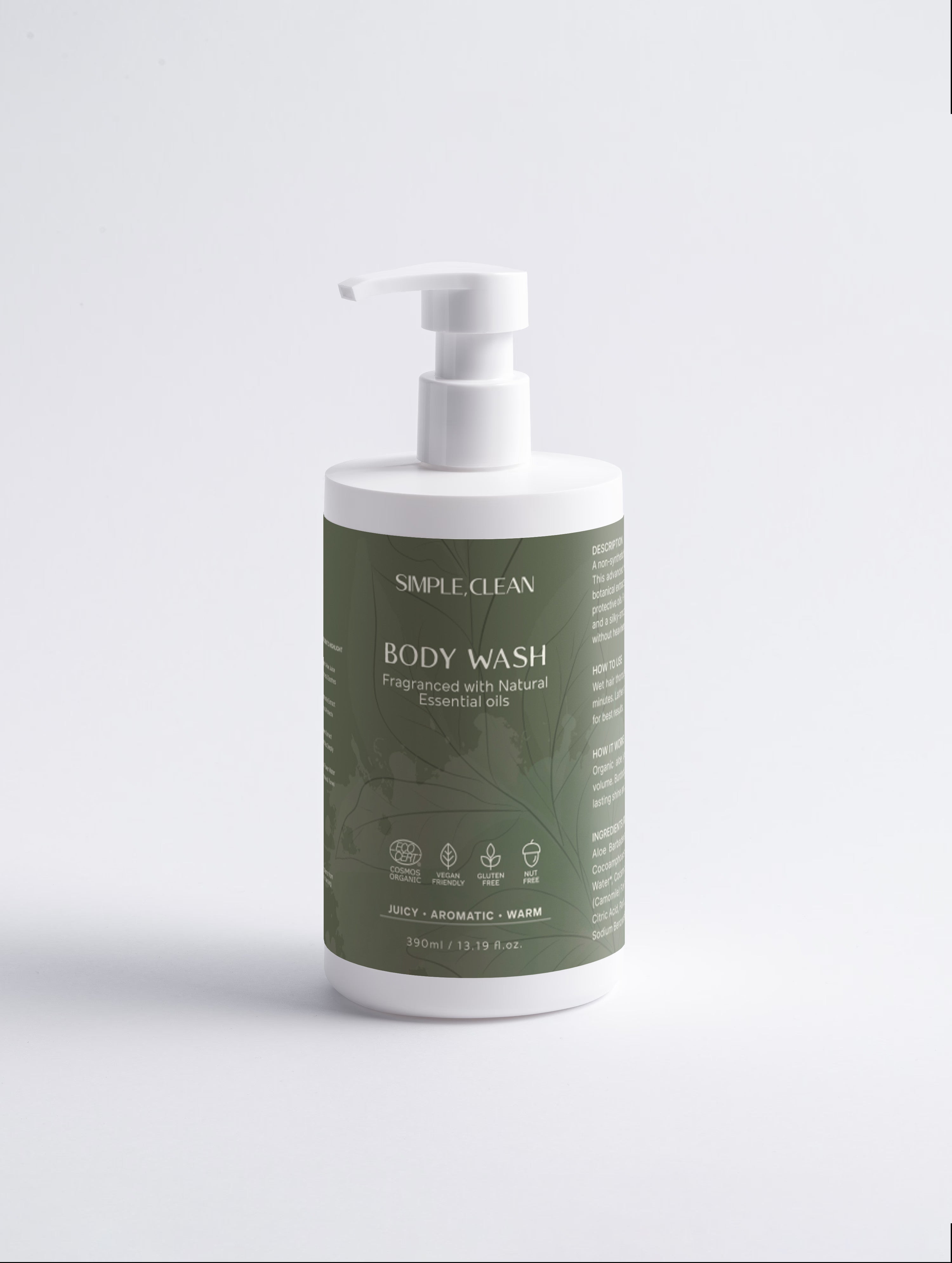 Simple, Clean Body Wash
